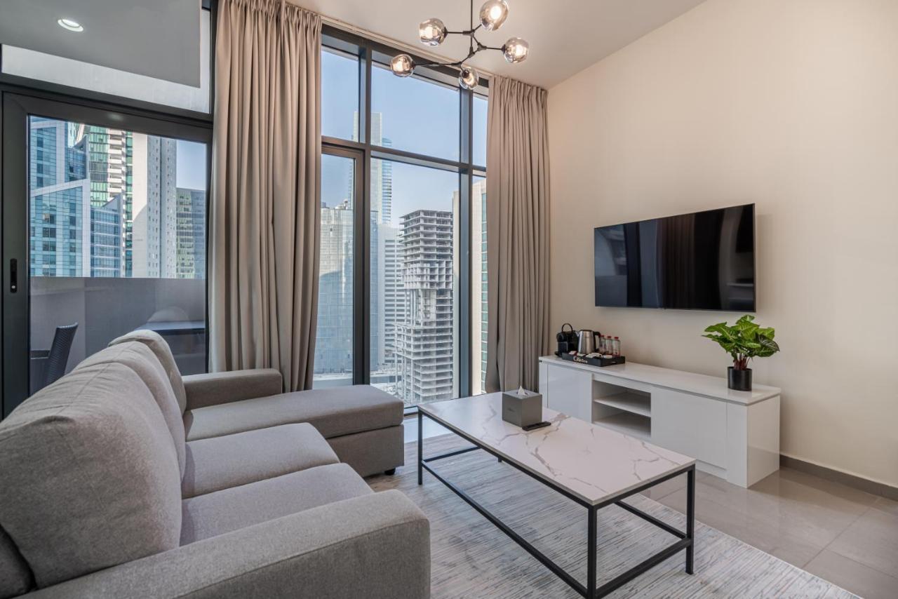 Citihome - 1Br At Merano Tower By Damac Dubai Exteriör bild